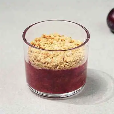 Apple Plum Crumble